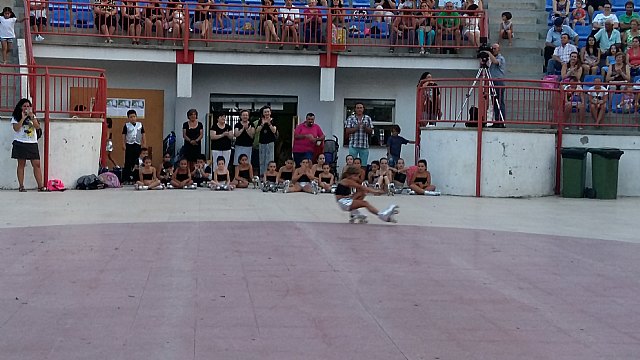 Exhibicin de patinaje artstico - Fiestas de Santiago 2015 - 20