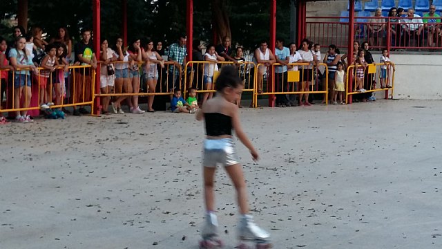 Exhibicin de patinaje artstico - Fiestas de Santiago 2015 - 23