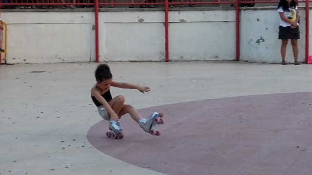 Exhibicin de patinaje artstico - Fiestas de Santiago 2015 - 24