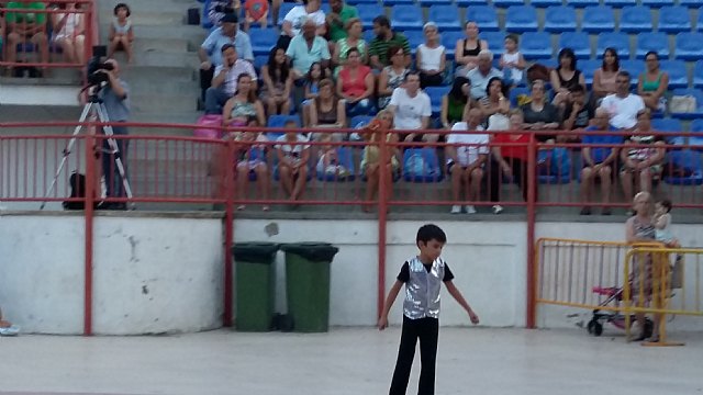 Exhibicin de patinaje artstico - Fiestas de Santiago 2015 - 26