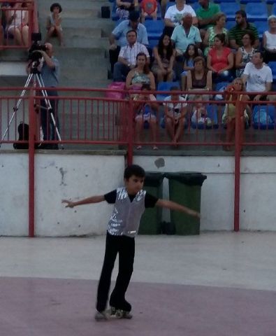 Exhibicin de patinaje artstico - Fiestas de Santiago 2015 - 28