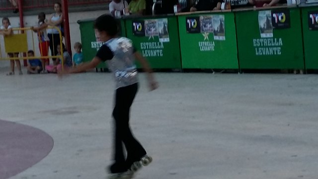 Exhibicin de patinaje artstico - Fiestas de Santiago 2015 - 29