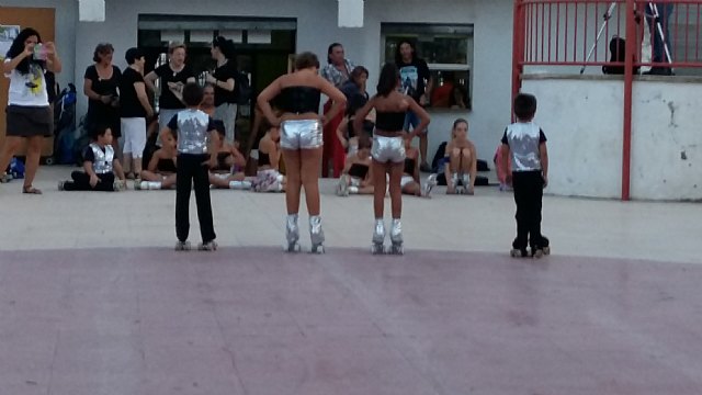 Exhibicin de patinaje artstico - Fiestas de Santiago 2015 - 35