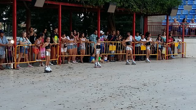 Exhibicin de patinaje artstico - Fiestas de Santiago 2015 - 36