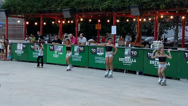 Exhibicin de patinaje artstico - Fiestas de Santiago 2015 - 37