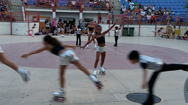 Exhibicin de patinaje artstico - Fiestas de Santiago 2015 - 38