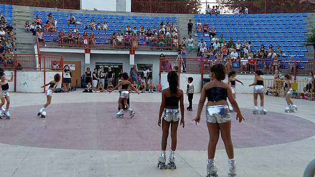 Exhibicin de patinaje artstico - Fiestas de Santiago 2015 - 39