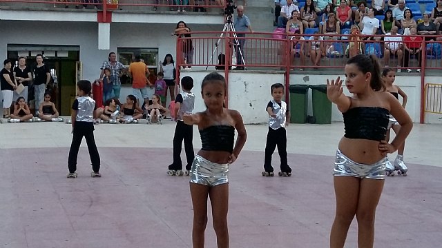 Exhibicin de patinaje artstico - Fiestas de Santiago 2015 - 42