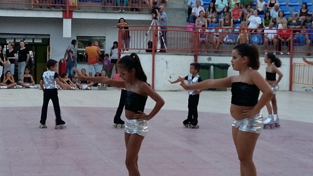 Exhibicin de patinaje artstico - Fiestas de Santiago 2015 - 43