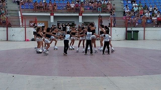 Exhibicin de patinaje artstico - Fiestas de Santiago 2015 - 46