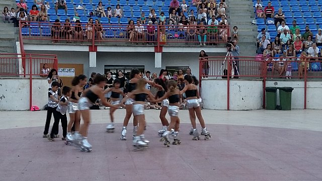 Exhibicin de patinaje artstico - Fiestas de Santiago 2015 - 47