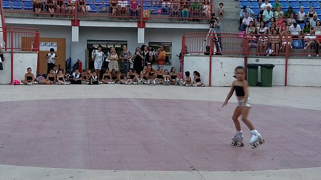 Exhibicin de patinaje artstico - Fiestas de Santiago 2015 - 54