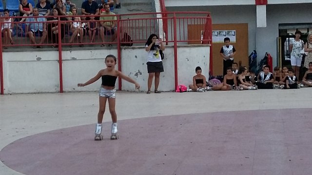 Exhibicin de patinaje artstico - Fiestas de Santiago 2015 - 55