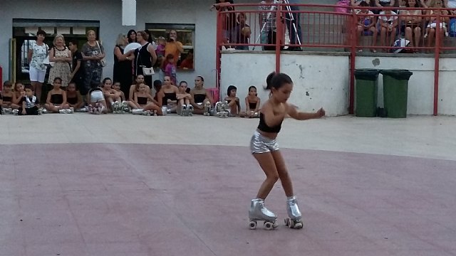 Exhibicin de patinaje artstico - Fiestas de Santiago 2015 - 56