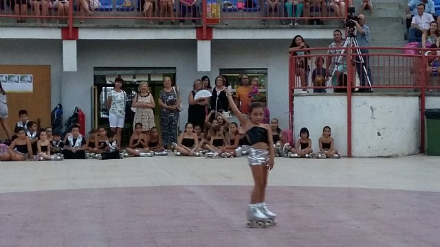 Exhibicin de patinaje artstico - Fiestas de Santiago 2015 - 58