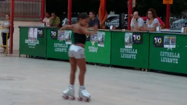 Exhibicin de patinaje artstico - Fiestas de Santiago 2015 - 61
