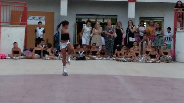 Exhibicin de patinaje artstico - Fiestas de Santiago 2015 - 62