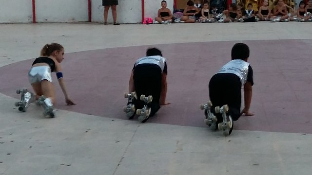 Exhibicin de patinaje artstico - Fiestas de Santiago 2015 - 64