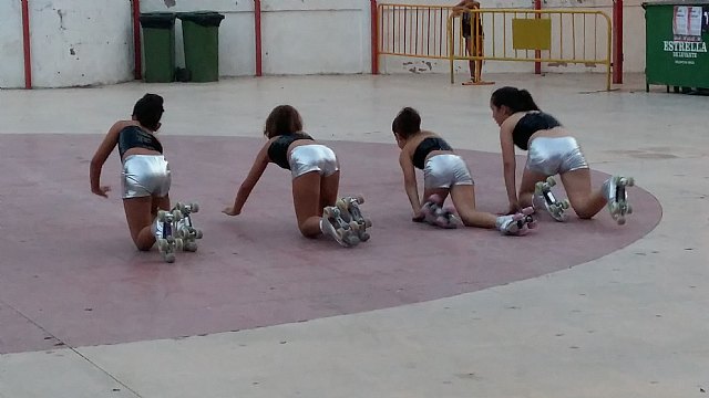 Exhibicin de patinaje artstico - Fiestas de Santiago 2015 - 65
