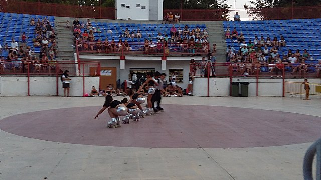 Exhibicin de patinaje artstico - Fiestas de Santiago 2015 - 66