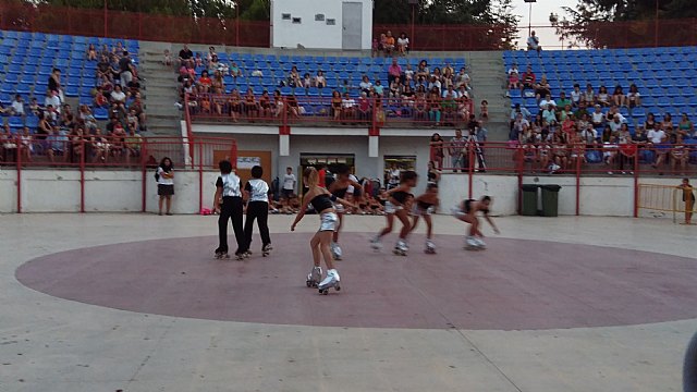 Exhibicin de patinaje artstico - Fiestas de Santiago 2015 - 69