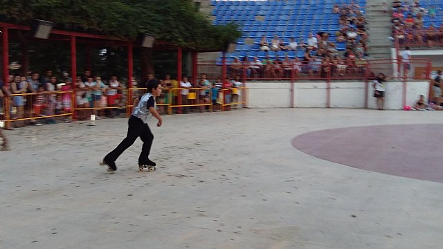 Exhibicin de patinaje artstico - Fiestas de Santiago 2015 - 70