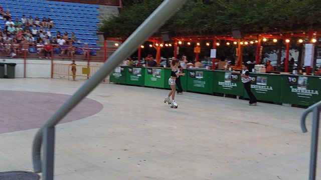 Exhibicin de patinaje artstico - Fiestas de Santiago 2015 - 71