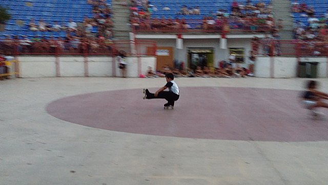 Exhibicin de patinaje artstico - Fiestas de Santiago 2015 - 74