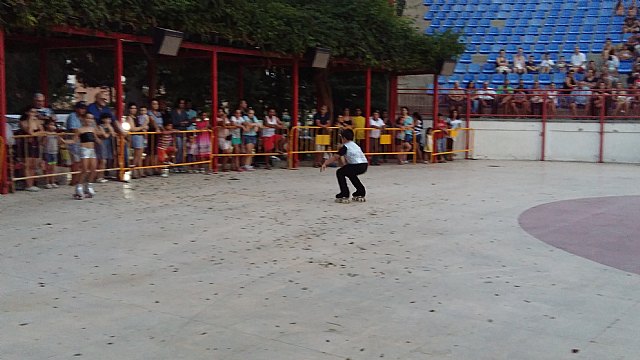 Exhibicin de patinaje artstico - Fiestas de Santiago 2015 - 75