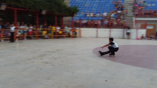 Exhibicin de patinaje artstico - Fiestas de Santiago 2015 - 77