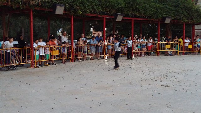 Exhibicin de patinaje artstico - Fiestas de Santiago 2015 - 78