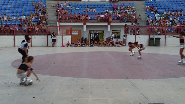 Exhibicin de patinaje artstico - Fiestas de Santiago 2015 - 79