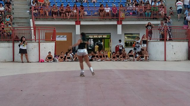 Exhibicin de patinaje artstico - Fiestas de Santiago 2015 - 84