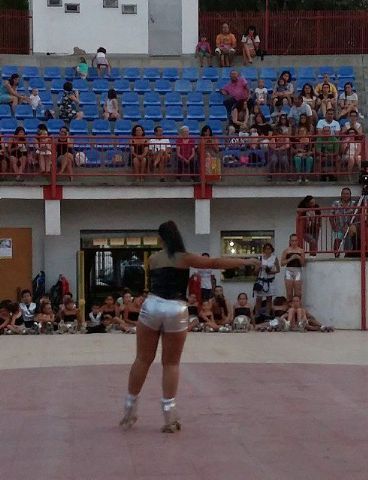 Exhibicin de patinaje artstico - Fiestas de Santiago 2015 - 85