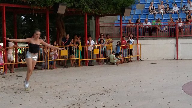 Exhibicin de patinaje artstico - Fiestas de Santiago 2015 - 89