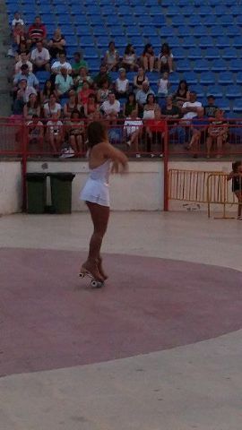 Exhibicin de patinaje artstico - Fiestas de Santiago 2015 - 91