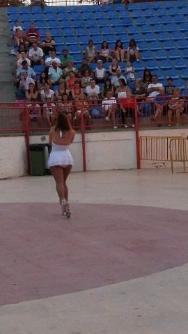 Exhibicin de patinaje artstico - Fiestas de Santiago 2015 - 92