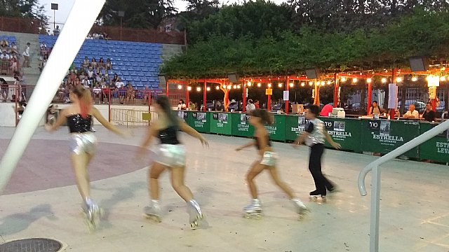 Exhibicin de patinaje artstico - Fiestas de Santiago 2015 - 94