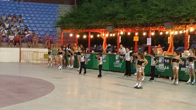 Exhibicin de patinaje artstico - Fiestas de Santiago 2015 - 98