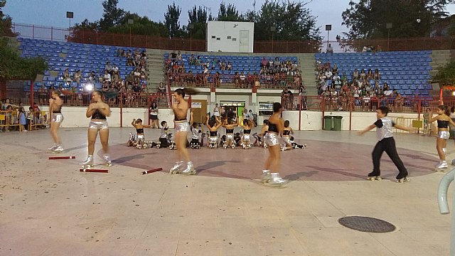 Exhibicin de patinaje artstico - Fiestas de Santiago 2015 - 105