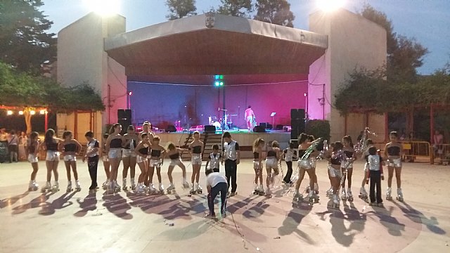 Exhibicin de patinaje artstico - Fiestas de Santiago 2015 - 106