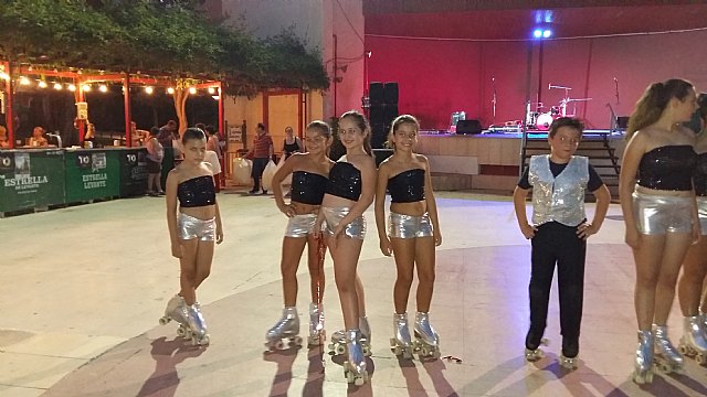 Exhibicin de patinaje artstico - Fiestas de Santiago 2015 - 107