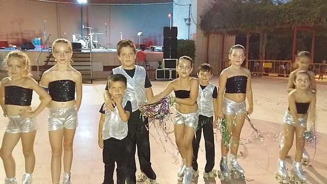 Exhibicin de patinaje artstico - Fiestas de Santiago 2015 - 110