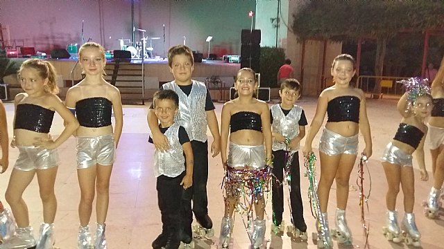 Exhibicin de patinaje artstico - Fiestas de Santiago 2015 - 111