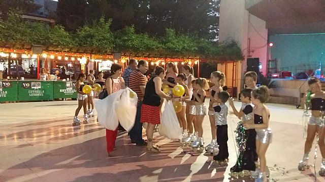 Exhibicin de patinaje artstico - Fiestas de Santiago 2015 - 116
