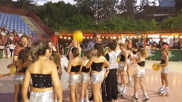 Exhibicin de patinaje artstico - Fiestas de Santiago 2015 - 118
