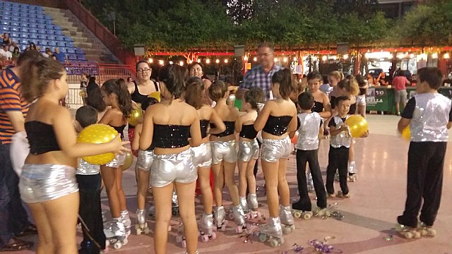 Exhibicin de patinaje artstico - Fiestas de Santiago 2015 - 119