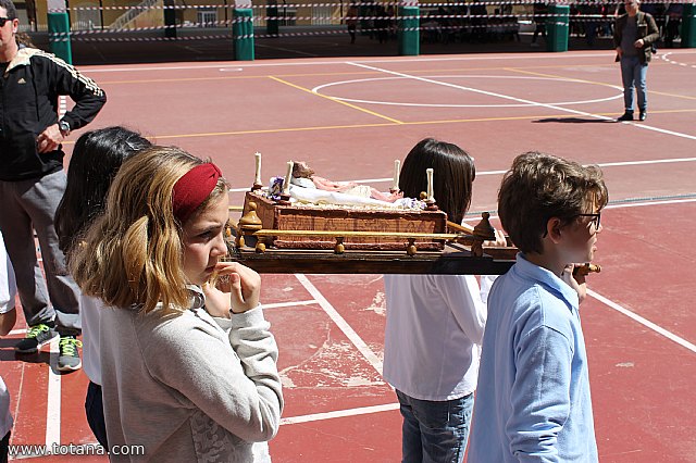 Procesin infantil Colegio Santa Eulalia - Semana Santa 2015 - 2