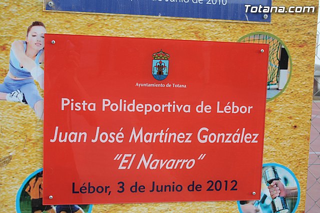Pista poliderportiva de Lbor Juan Jos Martnez Gonzlez 