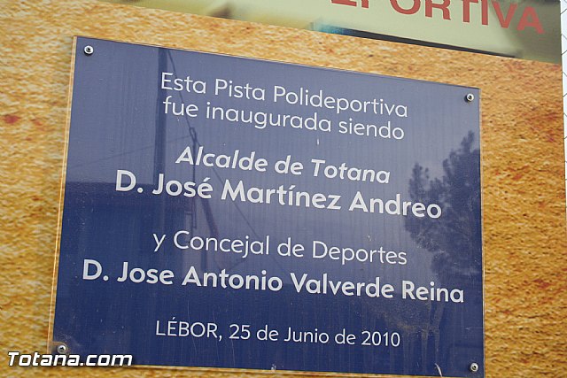 Pista poliderportiva de Lbor Juan Jos Martnez Gonzlez 